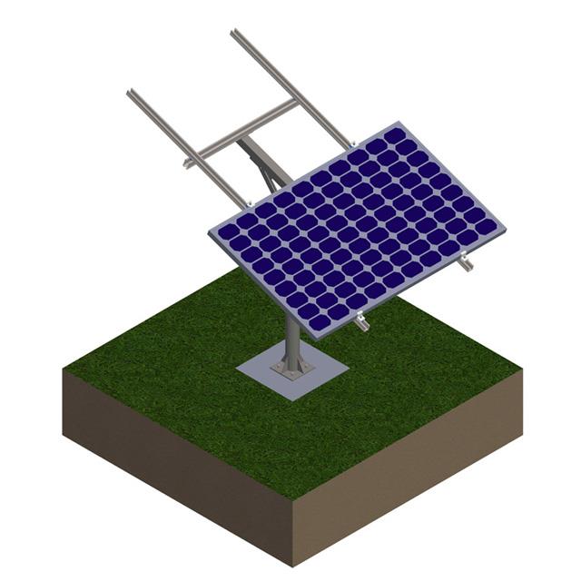 Pole Mount Foundation of Solar Ground Mount Racking Systems.JPG