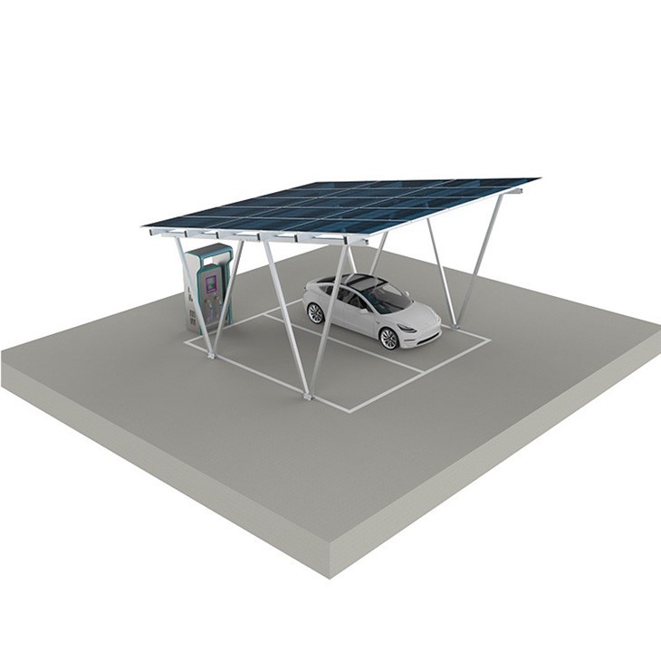 Solar carport system Solar carport system