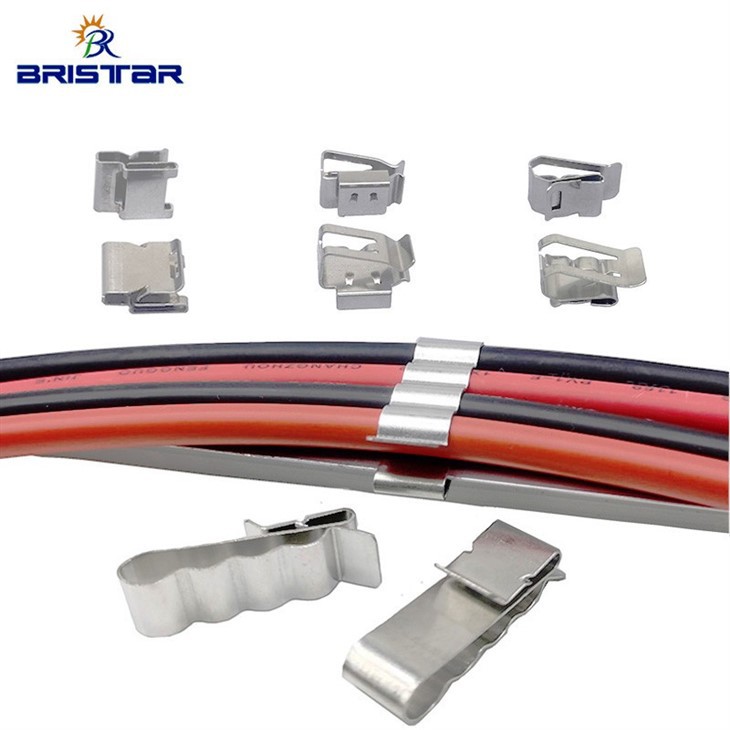 solar panel mounting cable clips