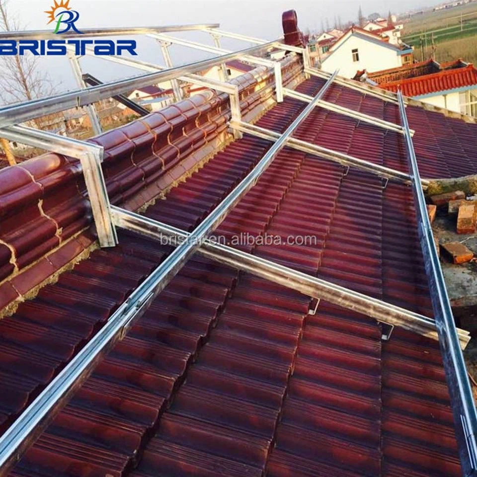 Solar Panel Rail Pv Clamp For Solar Roof high quality
