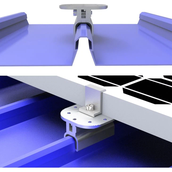 Rooftop Solar Mounting Structure