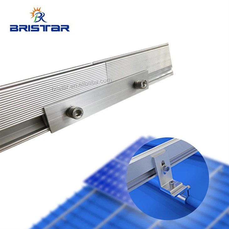 Aluminum rail connector Aluminum rail connector