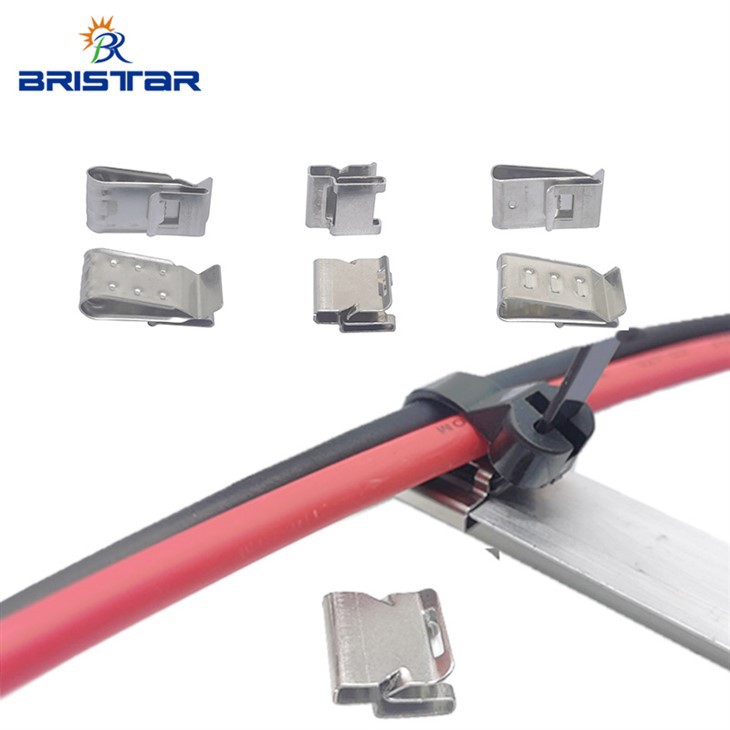solar panel cable clip stainless steel